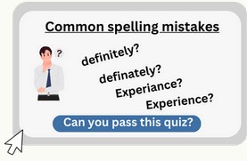 雅思写作中常见的拼写错误