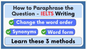雅思写作改写练习