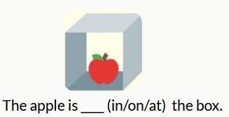 箱に入ったリンゴ。