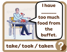 A man eating at a buffet.