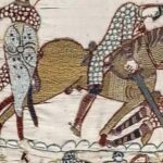 Shows the tapestry.
